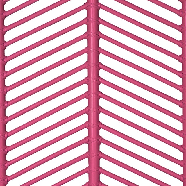 Not Yet Made - Made To Order Liam Headboard King - Pink For Sale - Image 5 of 6