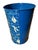 VTG National Can Co Nautical Blue Sailor Boats 9" Waste Bin Trash Can For Sale - Image 4 of 9