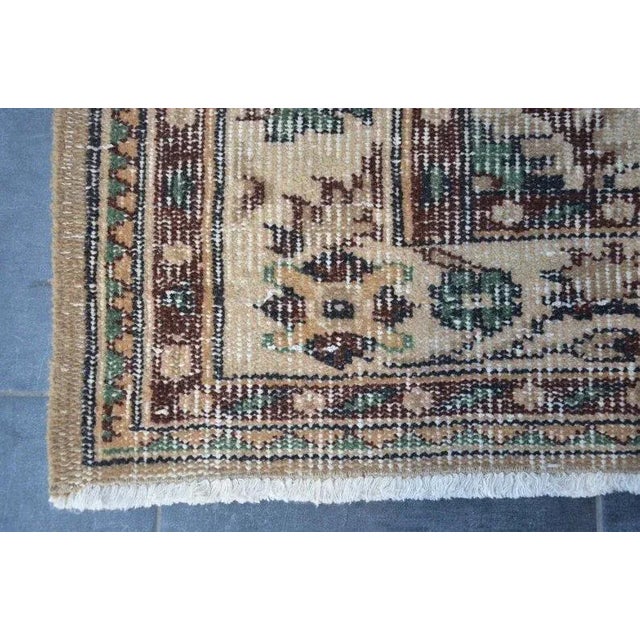 1960s 5x9 Bohemian Home Decor Wool Rug For Sale - Image 6 of 11