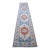 1980s Hand Knotted Runner Rug Extra Long Hallway Rug Kitchen Decor For Sale
