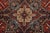 Heriz Rug 7’11” X 11′ Red Wool Vintage Traditional Hand-Knotted Carpet For Sale In Philadelphia - Image 6 of 15