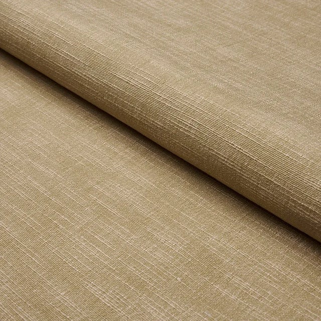 Traditional Schumacher Annabel Cotton Fabric, Neutral For Sale - Image 3 of 3