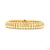 1.32 Carat Round Brilliant Cut White Diamond Yellow Diamond Gold Bracelet For Sale - Image 4 of 9