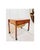 Wood Mid 20th Century Near Pair of Danish Modern Sewing /Side Tables With Woven Baskets in the Style of p.j. Møbler – Rosewood & Teak For Sale - Image 7 of 11