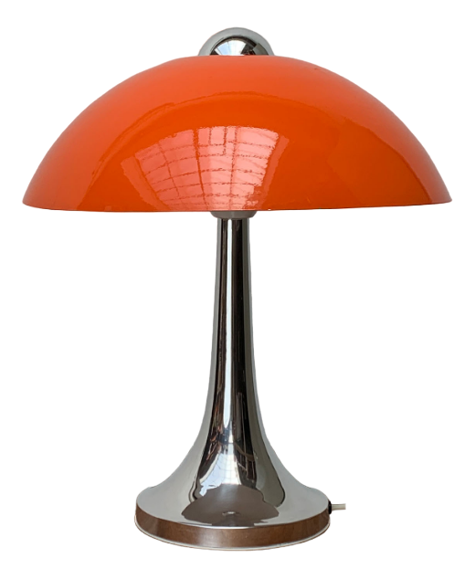 Mid-Century Space Age Mushroom Table Lamp, 1960s | Chairish