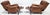 Vintage Motioncraft Chippendale Leather Wingback Recliners Ball & Claw Pair For Sale - Image 4 of 16
