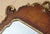 Antique Walnut Georgian Style Hand Carved and Parcel Gilded Wall Mirror For Sale - Image 5 of 9