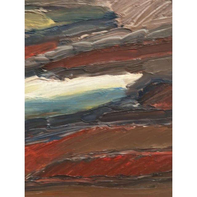 Thage Carlson, Rustic Landscape, 1960s, Oil on Panel For Sale - Image 13 of 18