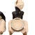 Mid-Century Modern 1950s Mid-Century Chalkware Blackamoor Figurines & Ashtrays With Glass Inserts - A Pair For Sale - Image 3 of 6