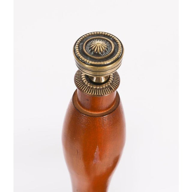 1980s Vintage Mahogany Spiral Library Steps, 1980s For Sale - Image 5 of 11