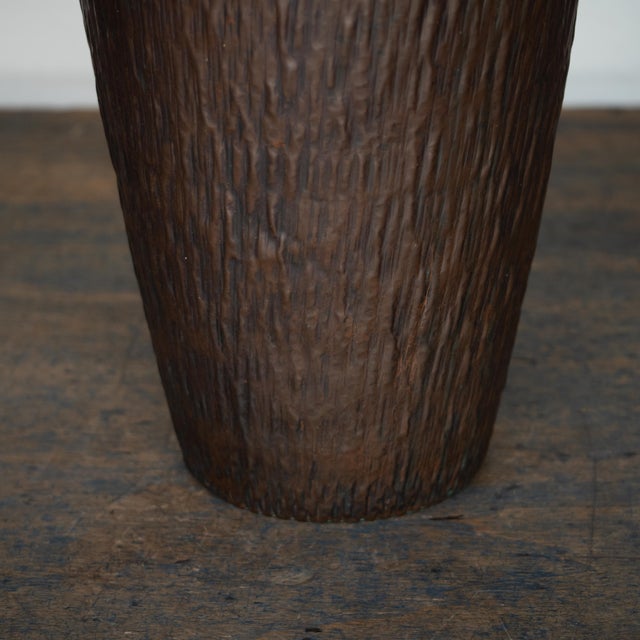 Vintage Brutalist Hammered Copper Umbrella Stand, 1970s For Sale - Image 14 of 18