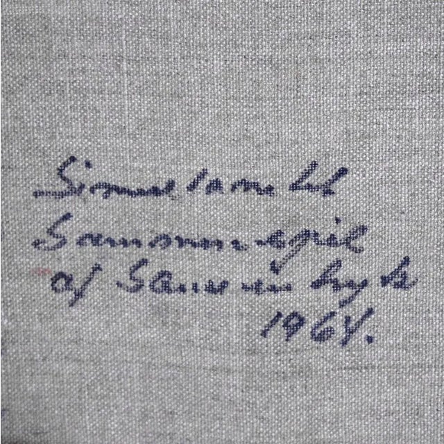 1960s Børge S. Birch, Cobra Painting For Sale - Image 5 of 7