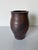 Ceramic 1977 Vintage Organic Studio Pottery Vase – Hand-Thrown Earth Tone Stoneware Vessel, Signed For Sale - Image 7 of 11