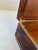 One of a Kind Artist Painted Decorative Red Faux Tortoise Box For Sale - Image 14 of 15