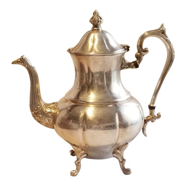 1940's Sheridan Teapot Silver on Copper Chairish