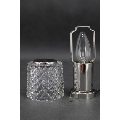 1970s Glass Table Lamp from Kamenicky Senov, Former Czechoslovakia, 1970s For Sale - Image 5 of 12