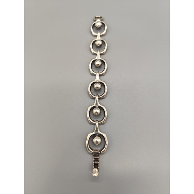 Italian Handmade 925 Silver Bracelet from Ottaviani, 1970s For Sale - Image 4 of 6