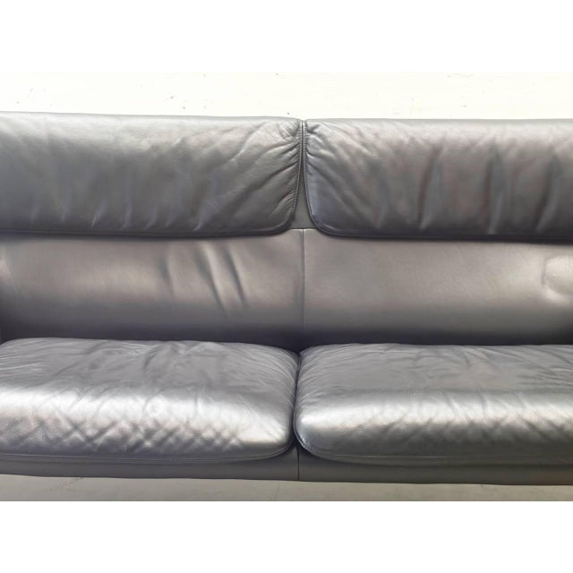 Mid-Century Modern DS-2011 Leather Sofa by de Sede, Switzerland, 1980s For Sale - Image 3 of 18