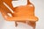 Italian Sculptural Armchair in Elm, 1970s For Sale - Image 9 of 11