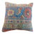 Small Square Antique Mahal Rug Pillow For Sale