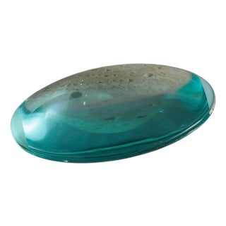 Italian Glass Picture Frame by Erwin Walter Burger for Fontana Arte, 1950s For Sale