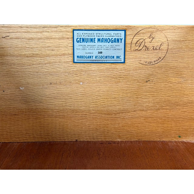 Mid-Century Mahogany Credenza / Sideboard ~ Great as Tv Stand For Sale - Image 11 of 13