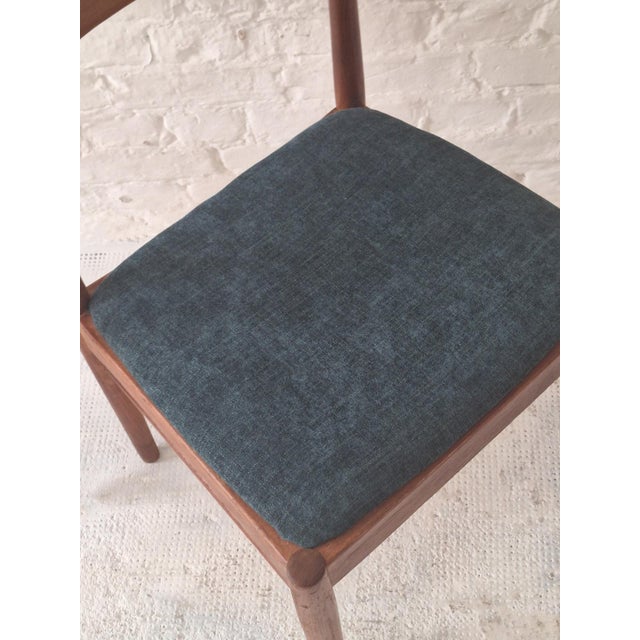 Vintage Teak Dining Chairs by Henning Kjærnulf for KS Møbler, Denmark, 1960s, Set of 2 For Sale - Image 12 of 15