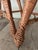 Set of Vintage Wicker Stools For Sale - Image 4 of 9
