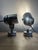 Metal Table Lamps by Stanislav Indra for Combi Lux, 1970s, Set of 2 For Sale - Image 7 of 8