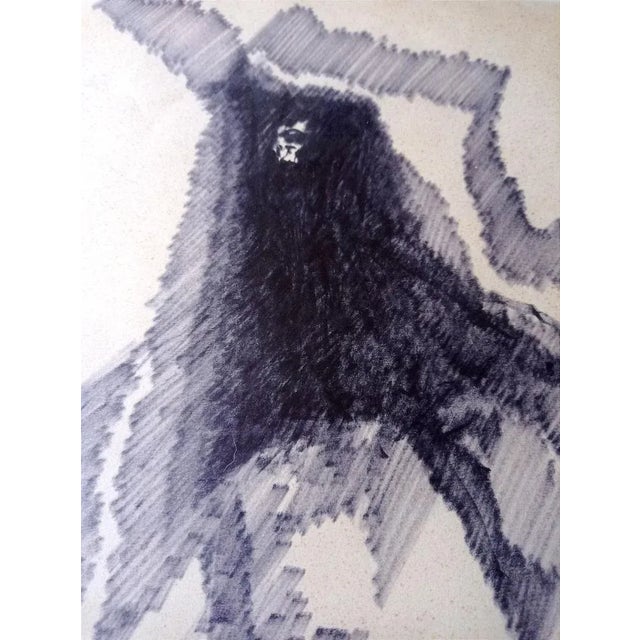 Paul Jenkins, Abstract Composition, Mixed Media on Paper, 1970s-1980s, Framed For Sale - Image 4 of 6