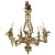 French Rococo Revival Gilt Bronze Nine-light Chandelier For Sale In Denver - Image 6 of 6