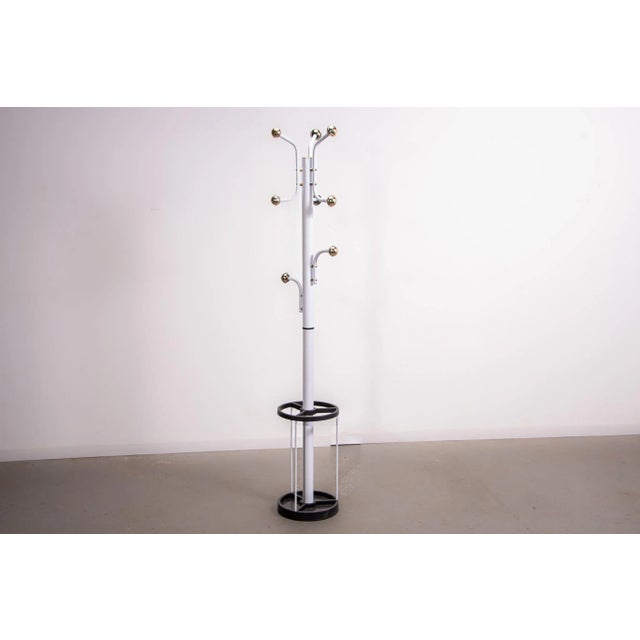 Metal Modern Coat Rack, 1985 For Sale - Image 7 of 7