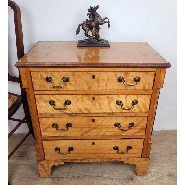 Vintage Chest of Drawers with Drop Handles, 1950s For Sale - Image 16 of 16