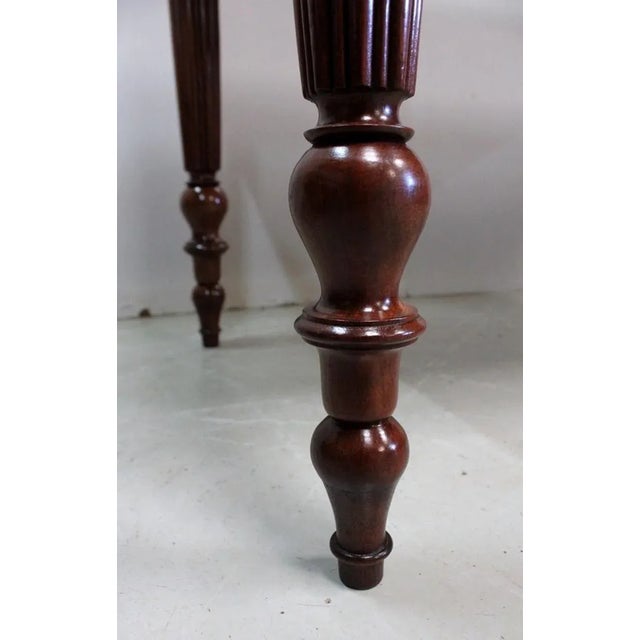 Louis Philippe Mahogany Desk, Mid 19th Century For Sale - Image 15 of 18