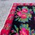 1930s Vintage Karabakh Rug Caucasian Handwoven Wool on Cotton Foundation pinkVibrant Floral Rug - 4’9x9’9 For Sale - Image 4 of 12