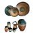 12 Pieces by American Studio Potter Mark Untener For Sale