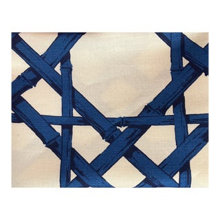 Thibaut Cyrus Cane Fabric- 2 Yards For Sale
