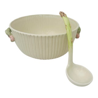 1990s Fitz and Floyd "Vegetable Garden" Soup Taureen For Sale