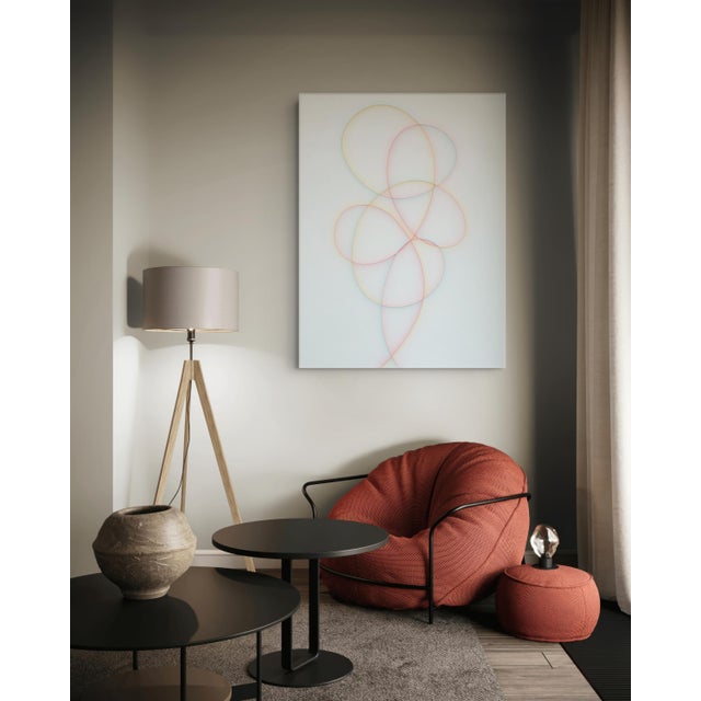 Abstract Contemporary Abstract Cast Acrylic and Spray Paint "Mother" by Tom Henderson For Sale - Image 3 of 8