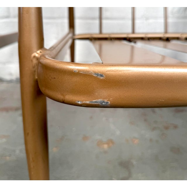 Vintage Metal and Wood Lounge Chairs by Howell- Set of 2 For Sale - Image 10 of 12