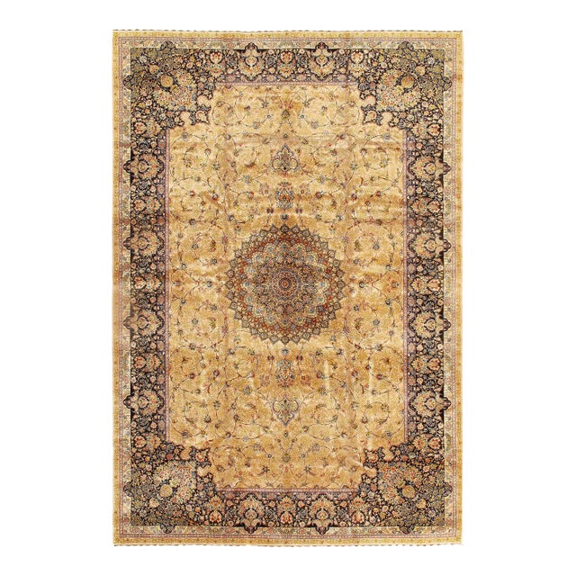 Pasargad DC Exquisite Design Paris Palace Fine Power Loom V.Silk Rug For Sale