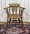 Antique English Rustic Armchair in Elm and Beech, 1800s For Sale - Image 13 of 16