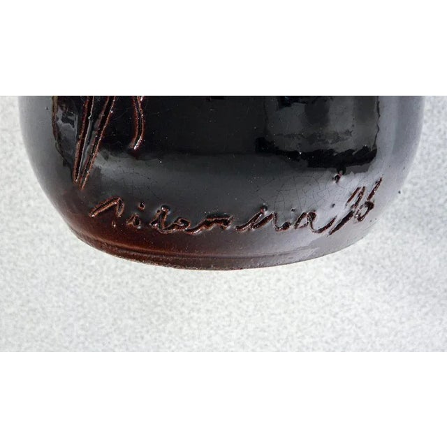Vase by M. Silombria for Mazzotti For Sale - Image 6 of 9