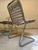 Cream Chrome Cantilever Chairs with Cream Seat Cushions by Gastone Rinaldi for Rima, Set of 4 For Sale - Image 8 of 11
