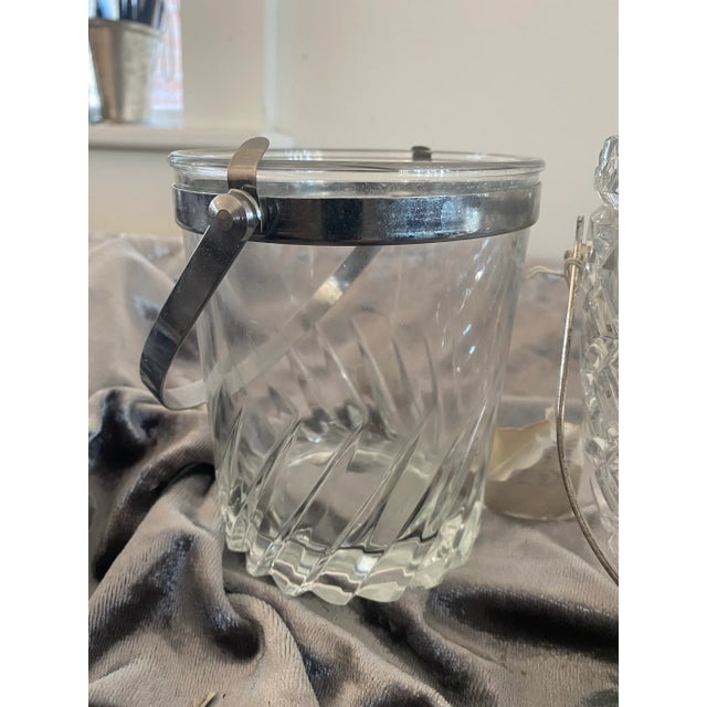 Vintage Mini Ice Bucket Collection- 3 Pieces For Sale - Image 11 of 12