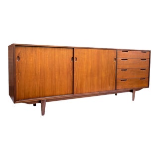 Mid-Century Ib Kofod-Larsen for Clausen and Sons Teak Credenza For Sale