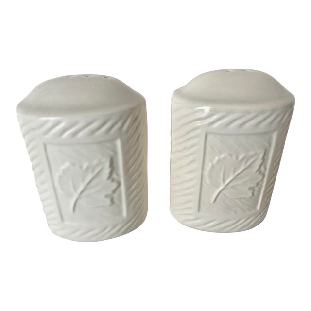 Late 20th Century Pfaltzgraff Sierra Salt and Pepper Shaker Set. For Sale