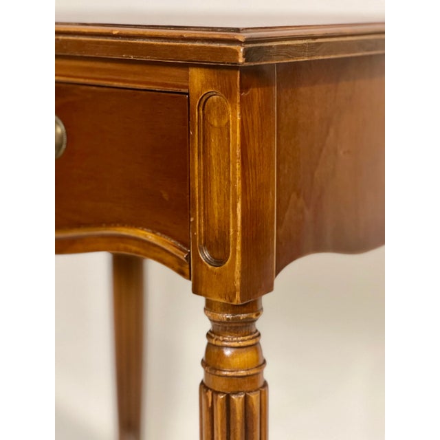 Wood 1920s Berkey and Gay Louis XVI Style Side Table or Stand For Sale - Image 7 of 12