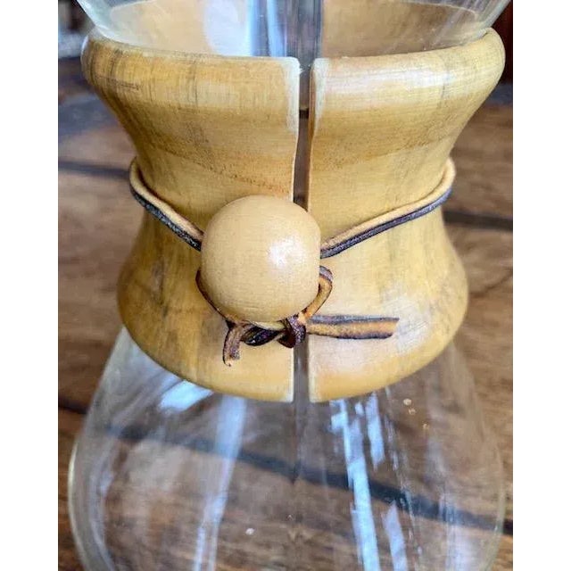 Mid-Century Modern Glass Chemex Coffee Maker For Sale - Image 11 of 13