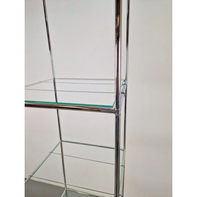 Metal Vintage Abstracta Display Rack in Metal & Glass by Poul Cadovius, Denmark, 1960s For Sale - Image 7 of 11